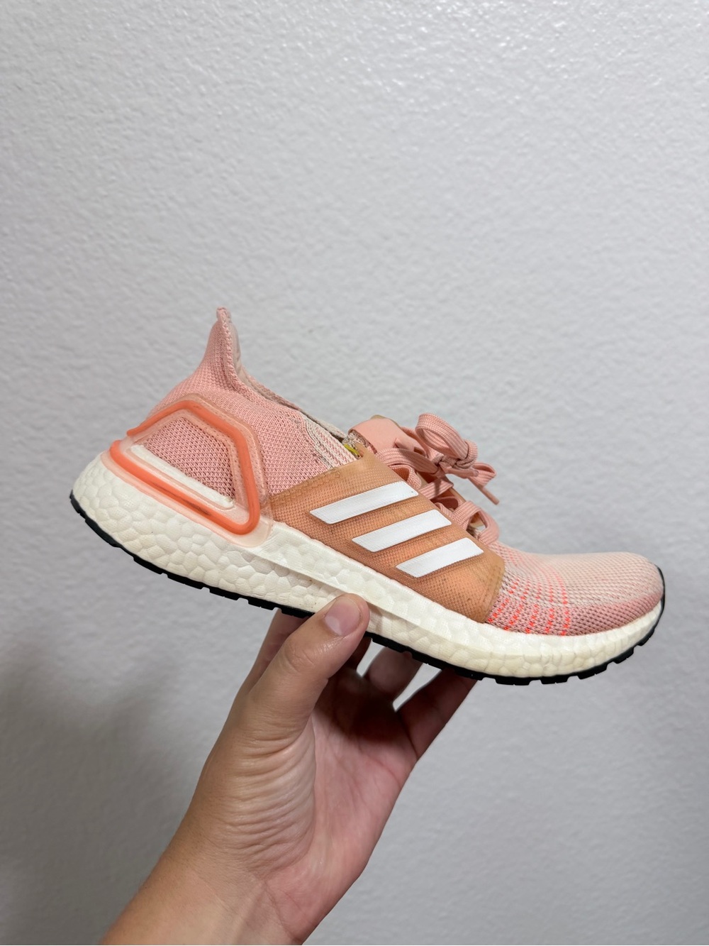 Adidas Ultraboost Women's Coral Running Shoe - Lightweight Comfort